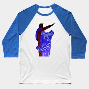 Violet Koala Baseball T-Shirt